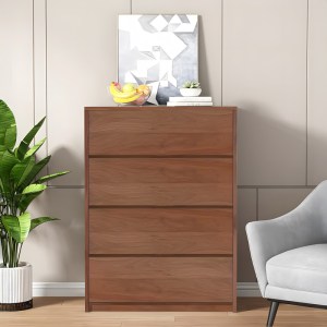 pak-072-000159-2 ΣΥΡΤΑΡΙΕΡΑ KUANGER PAKOWORLD MDF ΣΕ ΚΑΡΥΔΙ ΑΠΟΧΡΩΣΗ 80X40X80ΕΚ