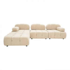 pak-074-000022-1 KΑΝΑΠΕΣ ΤΡΙΘΕΣΙΟΣ ΜΕ ΣΚΑΜΠΟ HYPNOTIC PAKOWORLD ΜΠΟΥΚΛΕ ΜΠΕΖ ΜΕ ΜΑΞΙΛΑΡΙΑ 196X98X74ΕΚ