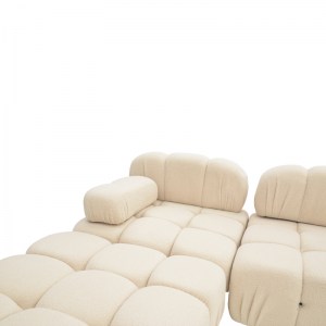 pak-074-000022-5 KΑΝΑΠΕΣ ΤΡΙΘΕΣΙΟΣ ΜΕ ΣΚΑΜΠΟ HYPNOTIC PAKOWORLD ΜΠΟΥΚΛΕ ΜΠΕΖ ΜΕ ΜΑΞΙΛΑΡΙΑ 196X98X74ΕΚ