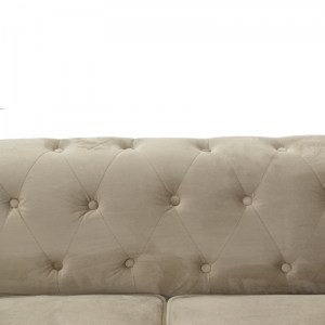 pak-074-000028-4 KΑΝΑΠΕΣ ΔΙΘΕΣΙΟΣ INCREDIBLE PAKOWORLD ΒΕΛΟΥΔΟ ΜΠΕΖ 160X84X67ΕΚ