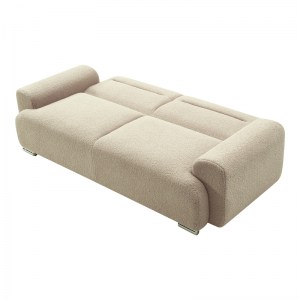 pak-074-000034-1 KΑΝΑΠΕΣ ΤΡΙΘΕΣΙΟΣ HARMONIOUS PAKOWORLD ΜΠΟΥΚΛΕ ΜΠΕΖ 223X42X114ΕΚ