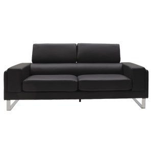 pak-074-000037-2 ΣΕΤ ΣΑΛΟΝΙΟΥ SHEA PAKOWORLD 2ΤΕΜ PU ΣΕ ΜΑΥΡΗ ΑΠΟΧΡΩΣΗ