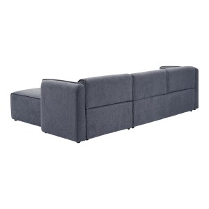 pak-074-000053-3 KΑΝΑΠΕΣ ΑΝΑΣΤΡΕΨΙΜΟΣ ΓΩΝΙΑΚΟΣ SOOFA PAKOWORLD ΥΦΑΣΜΑ ΣΕ ΓΚΡΙ ΑΠΟΧΡΩΣΗ 270X163X74ΕΚ