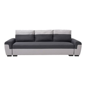 pak-074-000059-2 KΑΝΑΠΕΣ-ΚΡΕΒΑΤΙ ΤΡΙΘΕΣΙΟΣ GABY PAKOWORLD ΥΦΑΣΜΑ ΜΕ ΑΠΟΘΗΚΕΥΤΙΚΟ ΧΩΡΟ ΣΕ ΑΝΘΡΑΚΙ-ΓΚΡΙ ΑΠΟΧΡΩΣΗ 260X88X88ΕΚ