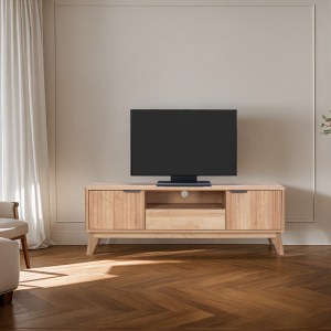 pak-086-000021-1 ΕΠΙΠΛΟ ΤΗΛΕΟΡΑΣΗΣ HAMEA PAKOWORLD MDF ΣΕ ΦΥΣΙΚΗ ΑΠΟΧΡΩΣΗ 145X39,5X49ΕΚ