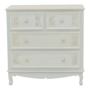 pak-087-000008-1 ΣΥΡΤΑΡΙΕΡΑ PAZLEN INART MDF ΣΕ ΛΕΥΚΗ ΑΝΤΙΚΕ ΑΠΟΧΡΩΣΗ 80X40X80ΕΚ