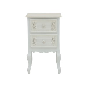 pak-087-000010-1 ΣΥΡΤΑΡΙΕΡΑ PAZLEN INART MDF ΣΕ ΛΕΥΚΗ ΑΝΤΙΚΕ ΑΠΟΧΡΩΣΗ 40X45X65ΕΚ