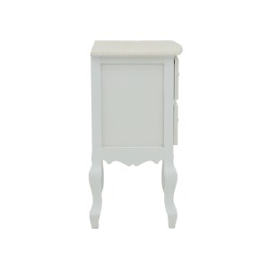 pak-087-000010-3 ΣΥΡΤΑΡΙΕΡΑ PAZLEN INART MDF ΣΕ ΛΕΥΚΗ ΑΝΤΙΚΕ ΑΠΟΧΡΩΣΗ 40X45X65ΕΚ
