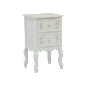 pak-087-000010 ΣΥΡΤΑΡΙΕΡΑ PAZLEN INART MDF ΣΕ ΛΕΥΚΗ ΑΝΤΙΚΕ ΑΠΟΧΡΩΣΗ 40X45X65ΕΚ