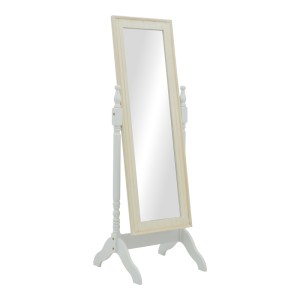 pak-087-000012 ΚΑΘΡΕΠΤΗΣ MALONE INART MDF ΣΕ ΛΕΥΚΗ ΑΝΤΙΚΕ ΑΠΟΧΡΩΣΗ 55X50X160ΕΚ
