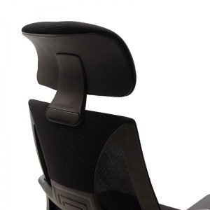 pak-090-000004-6 ΚΑΡΕΚΛΑ ΓΡΑΦΕΙΟΥ ΔΙΕΥΘΥΝΤΗ DOLPHIN ΜΕ ΥΦΑΣΜΑ MESH ΧΡΩΜΑ ΜΑΥΡΟ