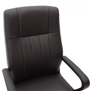 pak-090-000012-4 ΚΑΡΕΚΛΑ ΓΡΑΦΕΙΟΥ ΔΙΕΥΘΥΝΤΗ ROBY PAKOWORLD ΜΕ PU ΧΡΩΜΑ ΜΑΥΡΟ