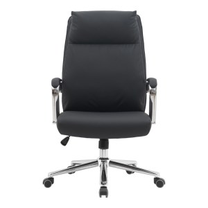 pak-090-000015-3 ΚΑΡΕΚΛΑ ΓΡΑΦΕΙΟΥ ΔΙΕΥΘΥΝΤΗ SIQUEL PAKOWORLD PU ΣΕ ΜΑΥΡΗ ΑΠΟΧΡΩΣΗ