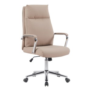 pak-090-000016 ΚΑΡΕΚΛΑ ΓΡΑΦΕΙΟΥ ΔΙΕΥΘΥΝΤΗ SIQUEL PAKOWORLD PU ΣΕ CAPPUCCINO ΑΠΟΧΡΩΣΗ