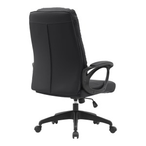 pak-090-000019-1 ΚΑΡΕΚΛΑ ΓΡΑΦΕΙΟΥ ΔΙΕΥΘΥΝΤΗ ENFIRIA PAKOWORLD PU ΣΕ ΜΑΥΡΗ ΑΠΟΧΡΩΣΗ