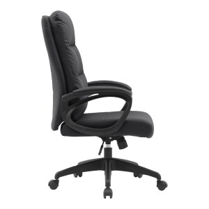 pak-090-000019-2 ΚΑΡΕΚΛΑ ΓΡΑΦΕΙΟΥ ΔΙΕΥΘΥΝΤΗ ENFIRIA PAKOWORLD PU ΣΕ ΜΑΥΡΗ ΑΠΟΧΡΩΣΗ