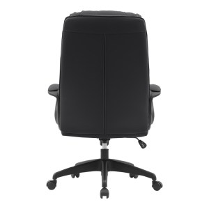 pak-090-000019-4 ΚΑΡΕΚΛΑ ΓΡΑΦΕΙΟΥ ΔΙΕΥΘΥΝΤΗ ENFIRIA PAKOWORLD PU ΣΕ ΜΑΥΡΗ ΑΠΟΧΡΩΣΗ