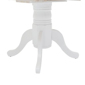 pak-091-000004-8 TΡΑΠΕΖΙ LARS PAKOWORLD ΕΠΕΚΤΕΙΝΟΜΕΝΟ ΞΥΛΟ-MDF ΛΕΥΚΟ-ΦΥΣΙΚΟ Φ100(+38)X100X75ΕΚ