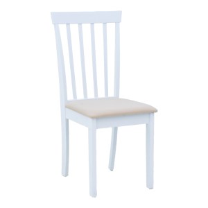 pak-091-000011 ΚΑΡΕΚΛΑ HOUSTON PAKOWORLD ΣΕ ΛΕΥΚΗ ΑΠΟΧΡΩΣΗ 40X49X94ΕΚ