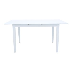 pak-091-000015-3 TΡΑΠΕΖΙ ΕΠΕΚΤΕΙΝΟΜΕΝΟ MABOR PAKOWORLD ΞΥΛΟ ΣΕ ΛΕΥΚΗ ΑΠΟΧΡΩΣΗ 120-150X80X73,8ΕΚ