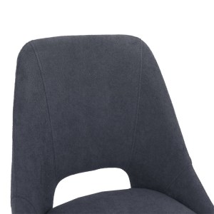 pak-093-000030-4 ΣΚΑΜΠΟ ΜΠΑΡ INITIATE PAKOWORLD ΑΝΘΡΑΚΙ ΜΠΟΥΚΛΕ ΥΦΑΣΜΑ-ΠΟΔΙ ΜΑΥΡΟ ΜΕΤΑΛΛΟ 48X56X98ΕΚ