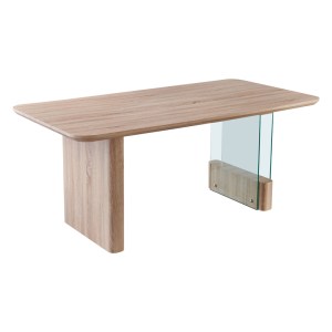pak-093-000034 TΡΑΠΕΖΙ FAGHAN PAKOWORLD ΚΑΦΕ MDF 180X90X76ΕΚ