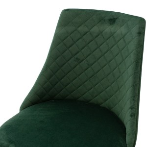 pak-096-000020-4 ΚΑΡΕΚΛΑ GISELLE PAKOWORLD ΒΕΛΟΥΔΟ ΣΚΟΥΡΟ ΠΡΑΣΙΝΟ-ΜΑΥΡΟ ΠΟΔΙ
