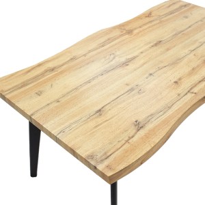 pak-096-000030-2 ΤΡΑΠΕΖΙ VELTO PAKOWORLD MDF SONOMA 160X90X76ΕΚ