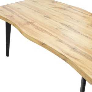 pak-096-000030-3 ΤΡΑΠΕΖΙ VELTO PAKOWORLD MDF SONOMA 160X90X76ΕΚ