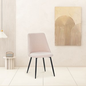 pak-096-000039-1 ΚΑΡΕΚΛΑ GISELLE PAKOWORLD ΜΠΟΥΚΛΕ ΥΦΑΣΜΑ ΣΕ ΜΠΕΖ ΑΠΟΧΡΩΣΗ 51X52X82ΕΚ