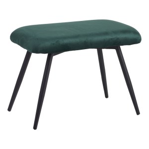 pak-096-000041-7 ΠΟΛΥΘΡΟΝΑ ΜΕ ΥΠΟΠΟΔΙΟ RUEDA PAKOWORLD ΒΕΛΟΥΔΟ ΣΕ ΣΚΟΥΡΟ ΠΡΑΣΙΝΟ ΑΠΟΧΡΩΣΗ ΜΕ ΜΑΥΡΑ ΜΕΤΑΛΛΙΚΑ ΠΟΔΙΑ 71.5X66.5X99ΕΚ