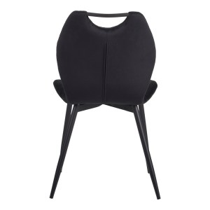 pak-096-000047-5 ΚΑΡΕΚΛΑ BONGO PAKOWORLD ΒΕΛΟΥΔΟ ΣΕ ΜΑΥΡΗ ΑΠΟΧΡΩΣΗ ΜΕ ΜΑΥΡΑ ΜΕΤΑΛΛΙΚΑ ΠΟΔΙΑ 56.5X47X84ΕΚ