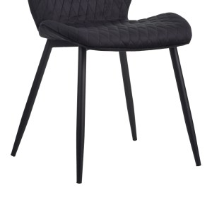pak-096-000047-7 ΚΑΡΕΚΛΑ BONGO PAKOWORLD ΒΕΛΟΥΔΟ ΣΕ ΜΑΥΡΗ ΑΠΟΧΡΩΣΗ ΜΕ ΜΑΥΡΑ ΜΕΤΑΛΛΙΚΑ ΠΟΔΙΑ 56.5X47X84ΕΚ