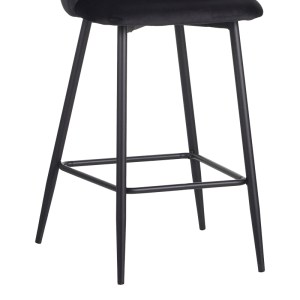 pak-096-000051-7 ΣΚΑΜΠΟ ΜΠΑΡ BAROW PAKOWORLD ΒΕΛΟΥΔΟ ΣΕ ΜΑΥΡΗ ΑΠΟΧΡΩΣΗ ΜΕ ΜΑΥΡΑ ΜΕΤΑΛΛΙΚΑ ΠΟΔΙΑ 53X46.5X96.5