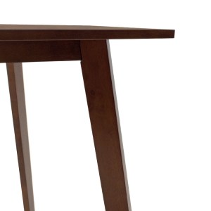 pak-097-000001-3 ΤΡΑΠΕΖΙ BENSON PAKOWORLD MDF ΜΕ ΚΑΠΛΑΜΑ  ΧΡΩΜΑ ΚΑΡΥΔΙ 80X80X75ΕΚ