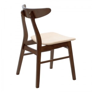 pak-097-000007-1 ΚΑΡΕΚΛΑ ORLEAN PAKOWORLD ΜΑΣΙΦ ΞΥΛΟ RUBBER WOOD ΧΡΩΜΑ ΚΑΡΥΔΙ ΜΕ ΜΠΕΖ ΥΦΑΣΜΑ