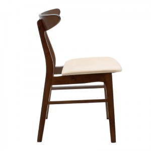 pak-097-000007-2 ΚΑΡΕΚΛΑ ORLEAN PAKOWORLD ΜΑΣΙΦ ΞΥΛΟ RUBBER WOOD ΧΡΩΜΑ ΚΑΡΥΔΙ ΜΕ ΜΠΕΖ ΥΦΑΣΜΑ