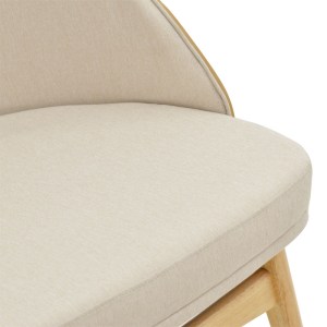 pak-097-000014-4 ΚΑΡΕΚΛΑ SARIAN PAKOWORLD ΜΠΕΖ ΥΦΑΣΜΑ-RUBBERWOOD ΦΥΣΙΚΟ ΠΟΔΙ 69,5X71X70.5ΕΚ