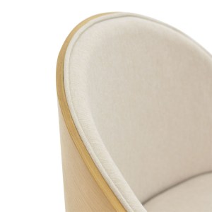 pak-097-000014-6 ΚΑΡΕΚΛΑ SARIAN PAKOWORLD ΜΠΕΖ ΥΦΑΣΜΑ-RUBBERWOOD ΦΥΣΙΚΟ ΠΟΔΙ 69,5X71X70.5ΕΚ