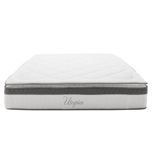 pak-100-000008-3 ΣΤΡΩΜΑ UTOPIA PAKOWORLD POCKET SPRING ΜΕ ΑΝΩΣΤΡΩΜΑ 30-32CM 160X200ΕΚ