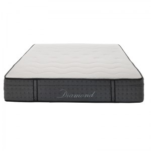 pak-100-000009-3 ΣΤΡΩΜΑ DIAMOND PAKOWORLD POCKET SPRING+GEL MEMORY FOAM 25-27CM 150X200ΕΚ