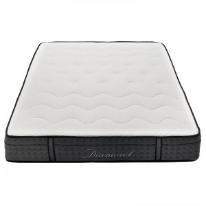 pak-100-000010-6 ΣΤΡΩΜΑ DIAMOND PAKOWORLD POCKET SPRING+ GEL MEMORY FOAM 25-27CM 160X200ΕΚ