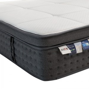 pak-100-000011-4 ΣΤΡΩΜΑ LUXURY PAKOWORLD POCKET SPRING+GEL MEMORY FOAM+LATEX 34-36CM 150X200ΕΚ
