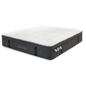 pak-100-000012 ΣΤΡΩΜΑ LUXURY PAKOWORLD POCKET SPRING+GEL MEMORY FOAM+LATEX 34-36CM 160X200ΕΚ
