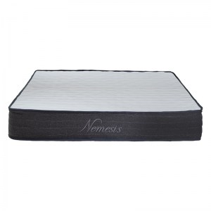 pak-100-000017-2 ΣΤΡΩΜΑ NEMESIS PAKOWORLD POCKET SPRING ROLL PACK ΔΙΠΛΗΣ ΟΨΗΣ ALOE VERA 20-22CM 160X200ΕΚ