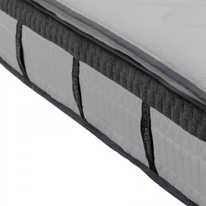 pak-100-000018-5 ΣΤΡΩΜΑ UTOPIA PAKOWORLD POCKET SPRING ΜΕ ΑΝΩΣΤΡΩΜΑ ALOE VERA 30-32CM 160X200ΕΚ