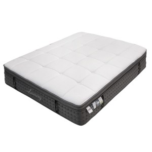 pak-100-000020-3 ΣΤΡΩΜΑ LUXURY PAKOWORLD POCKET SPRING+GEL MEMORY FOAM+LATEX ΜΟΝΗΣ ΟΨΗΣ ALOE VERA 34-36CM 160X200ΕΚ