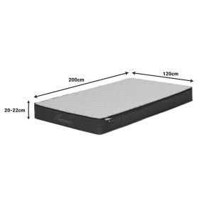 pak-100-000050-2 ΣΤΡΩΜΑ NEMESIS PAKOWORLD POCKET SPRING ROLL PACK ΔΙΠΛΗΣ ΟΨΗΣ 20-22CM 120X200ΕΚ