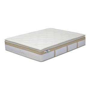 pak-100-000058 ΣΤΡΩΜΑ UTOPIA PAKOWORLD POCKET SPRING ΜΕ ALOE VERA ΚΑΙ ΑΝΩΣΤΡΩΜΑ 30-32CM 150X200ΕΚ