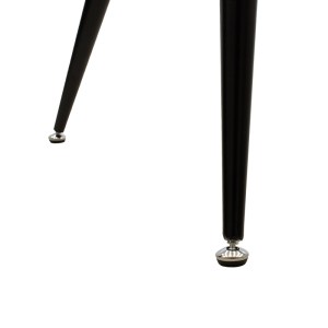 pak-101-000019-3 ΤΡΑΠΕΖΙ ASTRID PAKOWORLD ΓΥΑΛΙΝΟ 10ΧΙΛ - ΠΟΔΙ ΜΑΥΡΟ 140X80X75ΕΚ